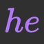 he
